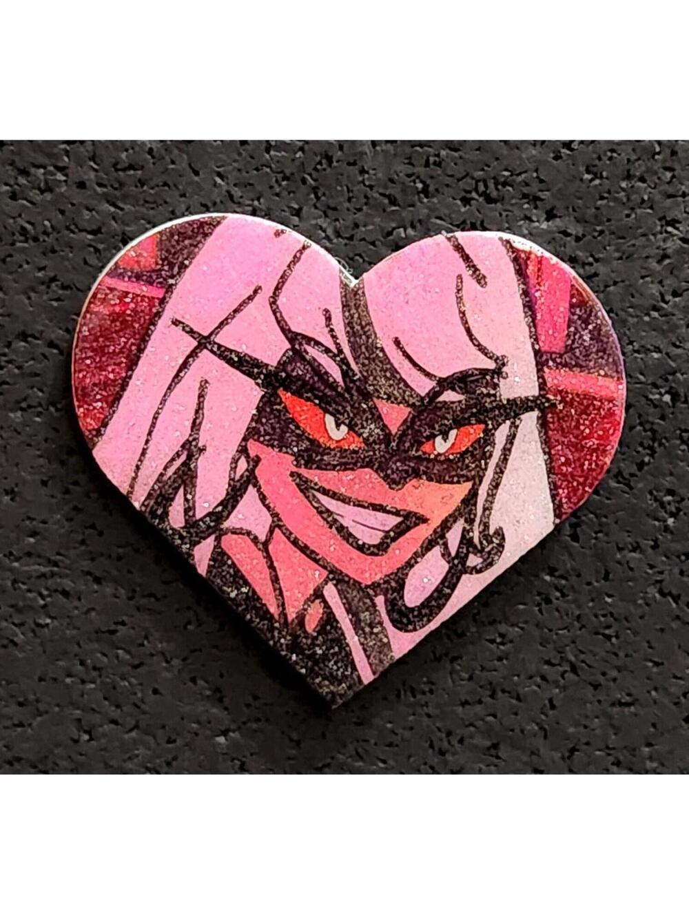 Carmilla full glitter pin - Hazbin Hotel
